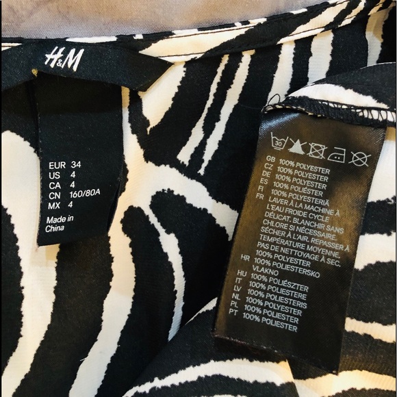 𝑯&𝑴 𝒁𝒆𝒃𝒓𝒂 𝑷𝒓𝒊𝒏𝒕 𝑫𝒓𝒆𝒔𝒔 - Picture 6 of 6